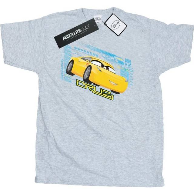 (M, Sports Grey) Disney Mens Cars Cruz Ramirez T-Shirt