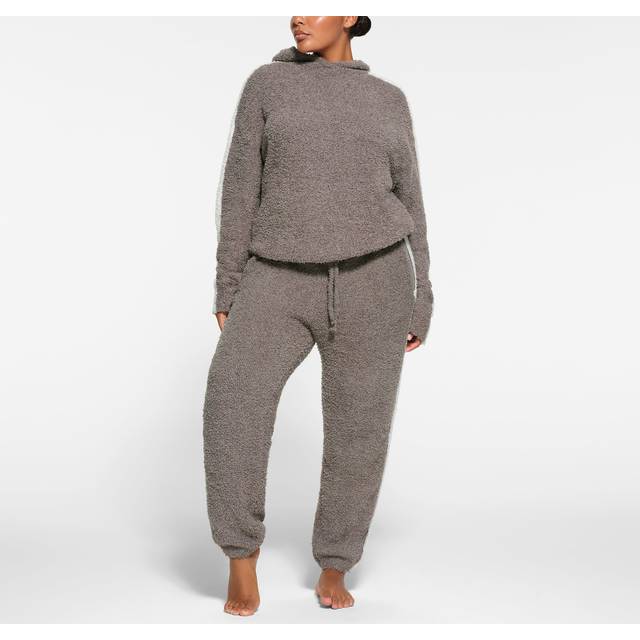 SKIMS Knit Unisex Hoodie | Grey | Small/Medium | Cozy - Grey Chalk Multi - S/M