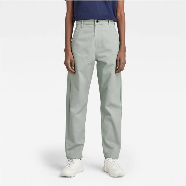 G-star Boyfriend Tapered Chino Pants Green 22 Women