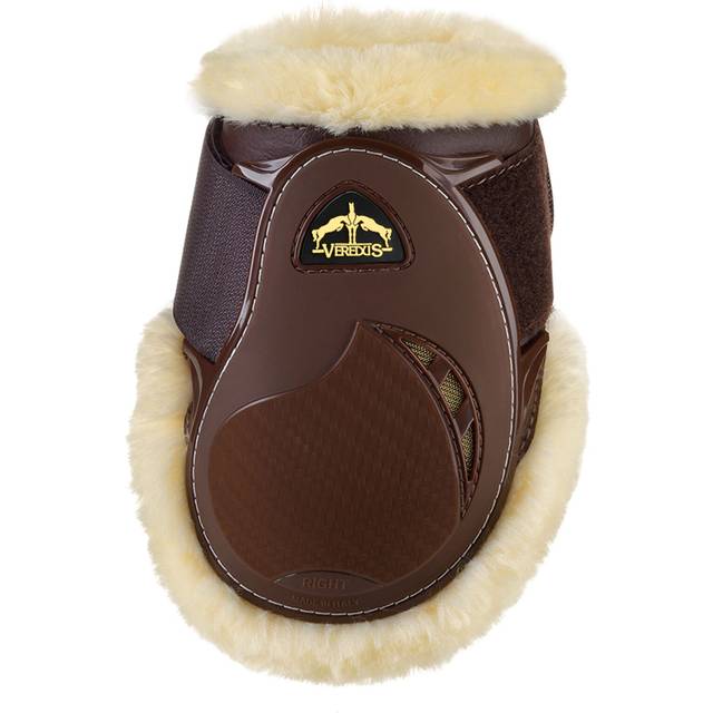Kevlar Young Jump Vento Save the Sheep Fetlock Boots - Medium · Brown