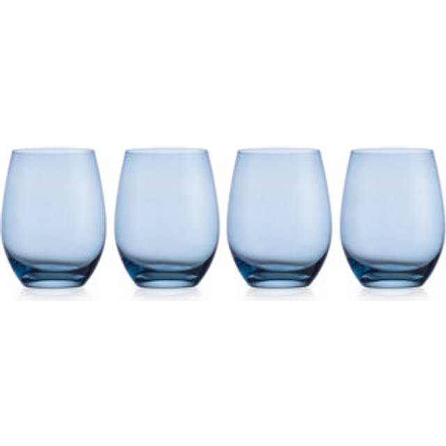 Godinger 29002 Veneto Frost Stemless Wine Glass - Set of 4