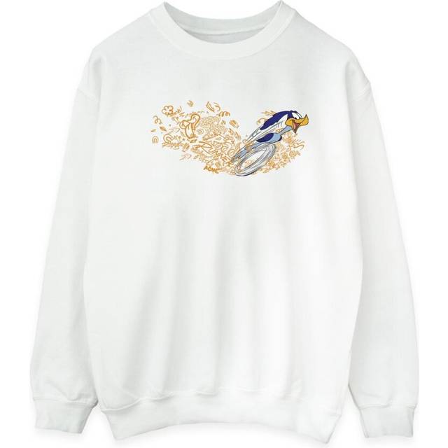 ACME Doodles Road Runner Sweatshirt - White - L