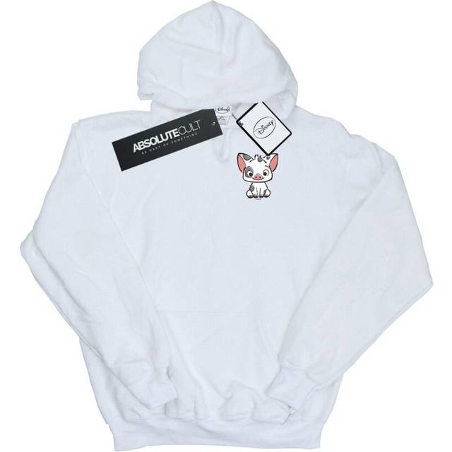 Disney Dam/Dam Moana Pua The Pig Breast Print Hoodie S vit