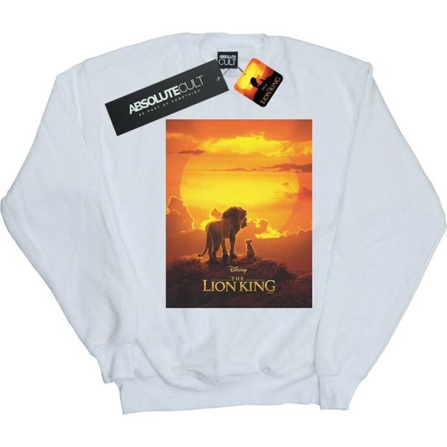 The Lion King Movie Sunset Poster Sweatshirt - White - XL