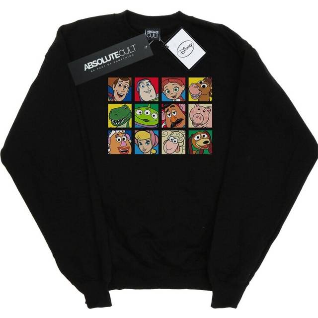 Toy Story Character Squares Sweatshirt - Black - L