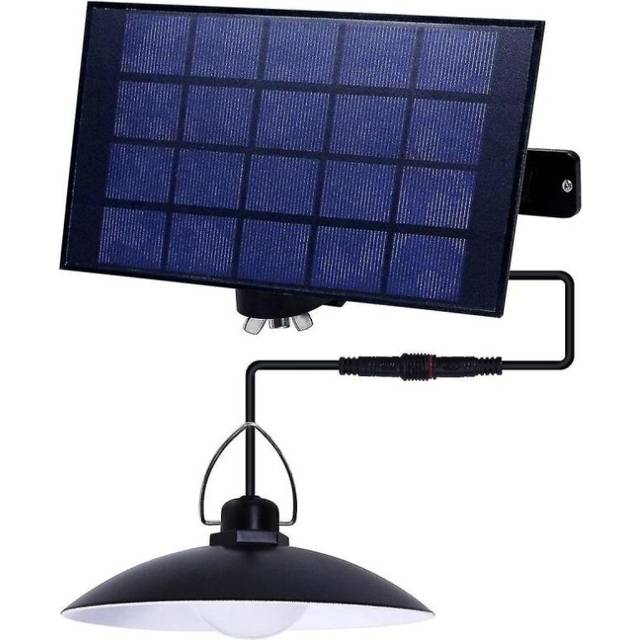 Solar Light Portable Camping Lamp Outdoor Single Head Warm White 15w