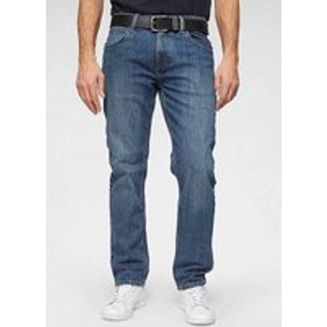 Straight jeans Wrangler - Bleu - 33x32