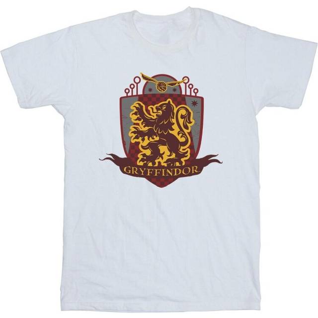 Gryffindor Chest Badge T-Shirt - White - 5XL