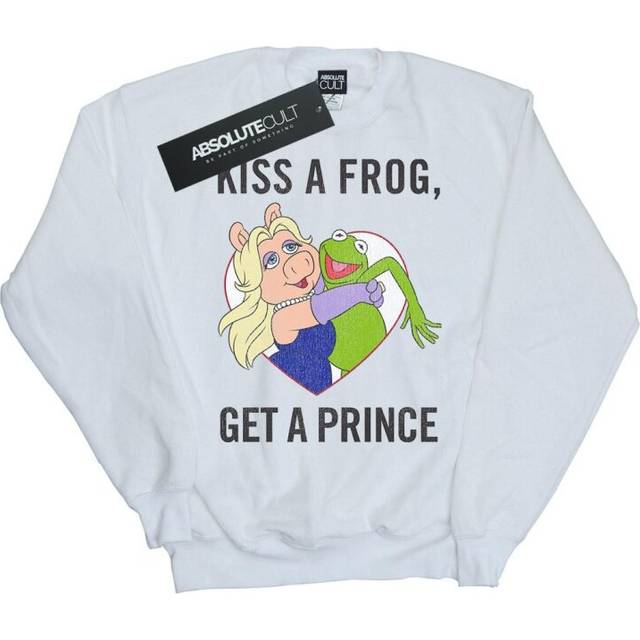 The Muppets Kiss A Frog Sweatshirt - White - XXXL