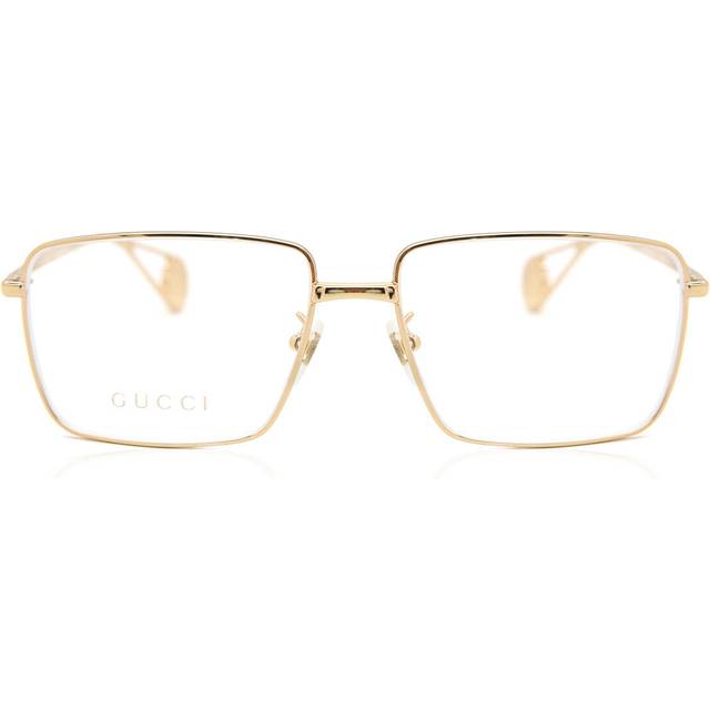 Gucci GG0439O 005 Women&#39;s Eyeglasses Gold Size 55 (Frame Only) - Blue Light Block Available (55)