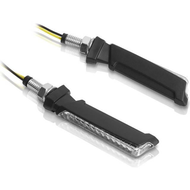 V PARTS Slim Hammer Sequential LED Indicator Set Clear Universal