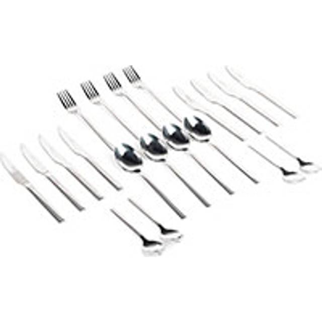 Russell Hobbs RH00855EU Vermont 20 Piece Flatware Cutlery Set, Stainless Steel,Set For 4, Includes Steak Knives, Ideal For Families & Dinner Part