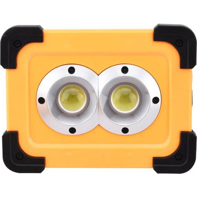 (B) USB Solar Charging Camping Light Waterproof 4 Modes 180 Handle Adjustable Spotlight Searchlight Emergency Lantern