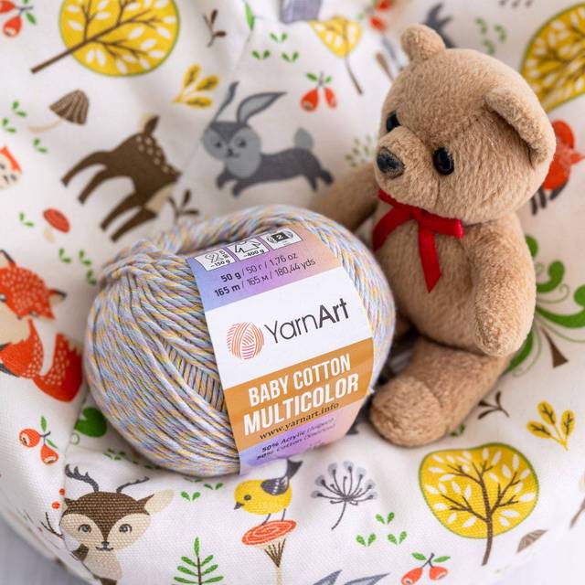 YarnArt Baby Cotton Multicolor - 5212