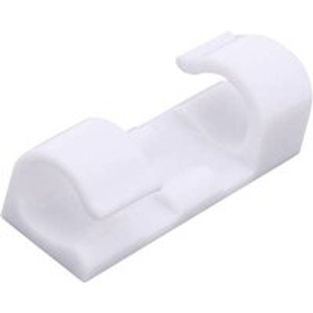 TRU COMPONENTS 93015c305r Kabelhållare självhäftande TC-6649832 Bunt Ø-område 4 till 7 mm Vit 1 st