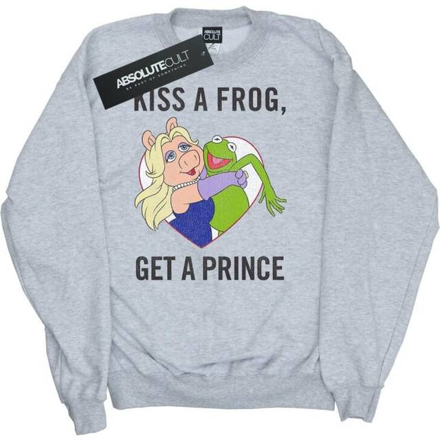 The Muppets Kiss A Frog Sweatshirt - Grey - XXL