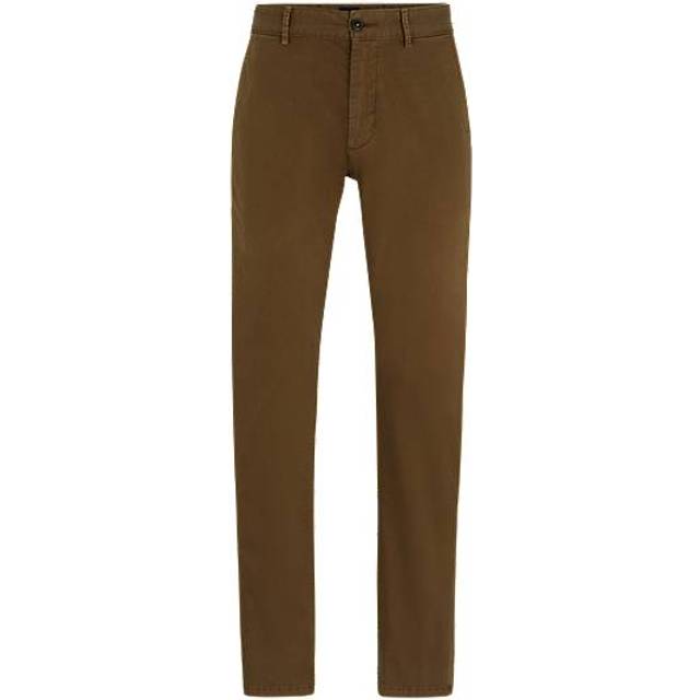 BOSS Slim Fit Chinos Green