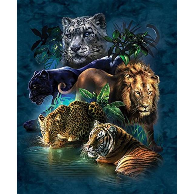 SUNSOUT INC Big Cat Prowess 1000 pc Jigsaw Puzzle