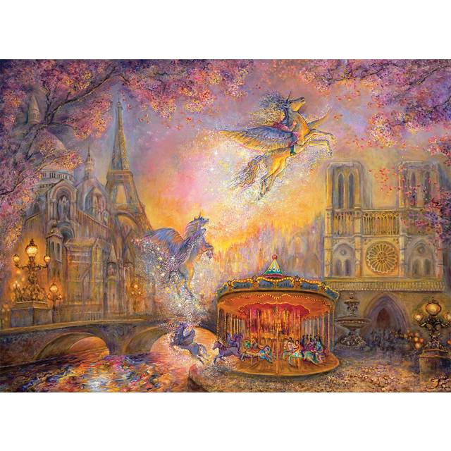- Josephine Wall - Magical Merry-Go-Round - 1000 Piece Jigsaw Puzzle