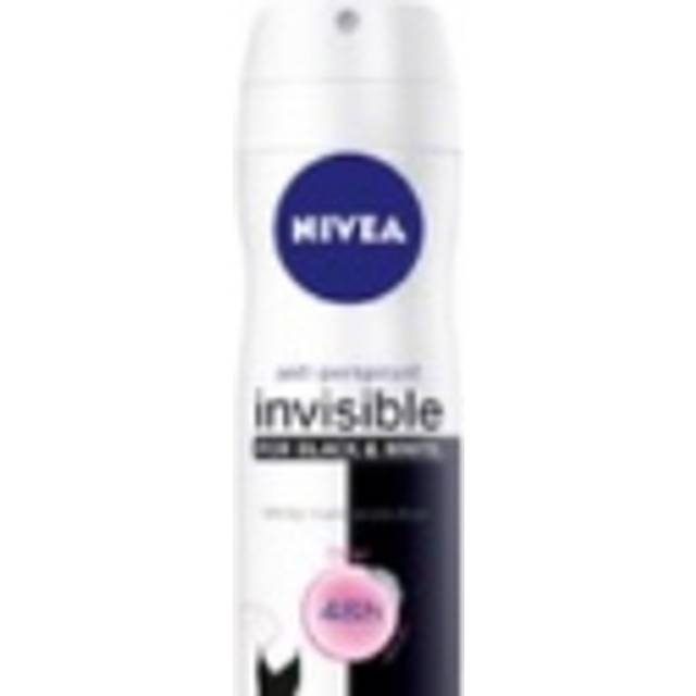 NIVEA Black & White Invisible Clear Antiperspirant Spray För kvinnor 200 ml