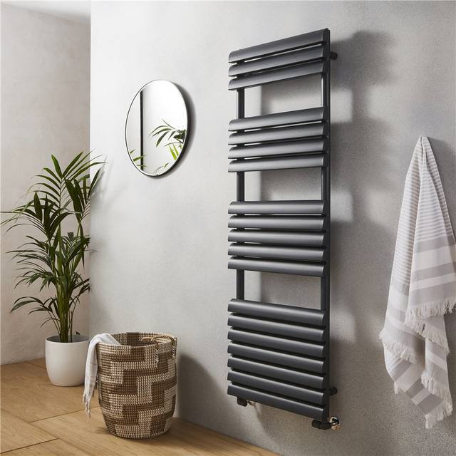 Clifton Designer Towel Rail Water-Fed Heated Towel Rails