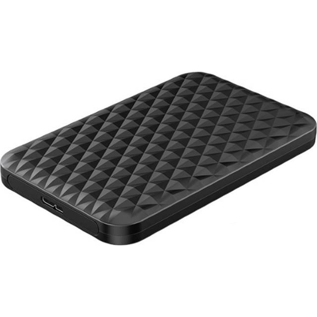 2.5 inch Externl HDD Case 5Gbps USB3.0 HDD SSD Adapter with Auto Sleep UASP 4TB HDD Enclosure - USB C to USB C