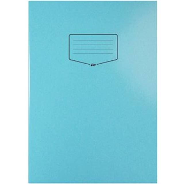Silvine Tough Shell Exercise Book A4+ Blue (Pack of 25) EX155