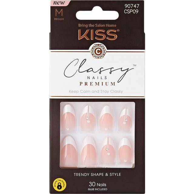KISS Classy Nails Premium lösnaglar Highlights 30 st.