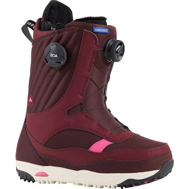Burton Limelight Boa Snowboard Boots - Almadine/Stout White - UK 7