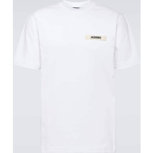 Le Gros Grain Logo T-Shirt - White - Jacquemus was created by French designer Simon Porte Jacquemus when he was only 20 years old. Synonymous with trendsetting, modern style, the brand has become a tastemaking favourite of influencers and stylists across the globe.