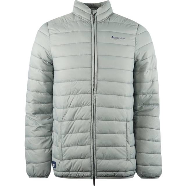 Aquascutum Mens London Logo Grey Active Jacket Polyamide - Size Small