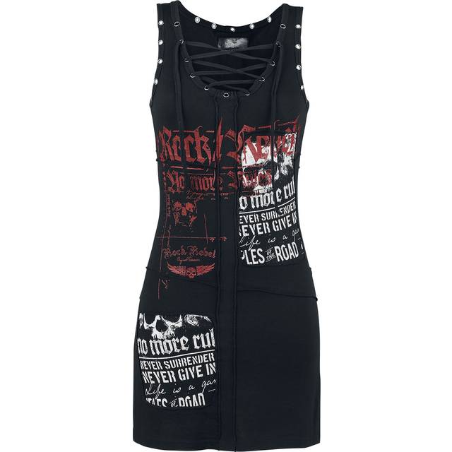 Rock Rebel by EMP Short dress - Stay A Little Longer - XS to 5XL - for Women - black - XXL