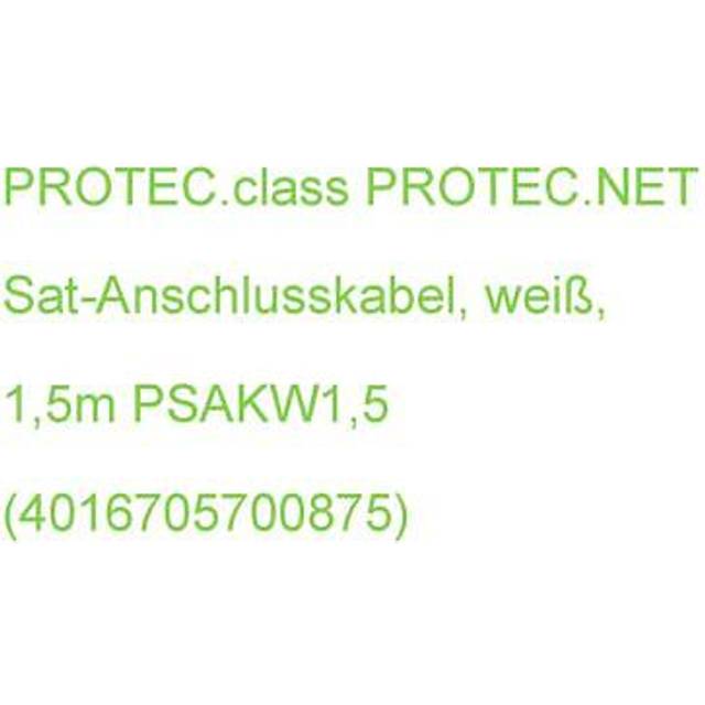 05700087 - Satellite connection cable PSAKW1.5 white 1.5m