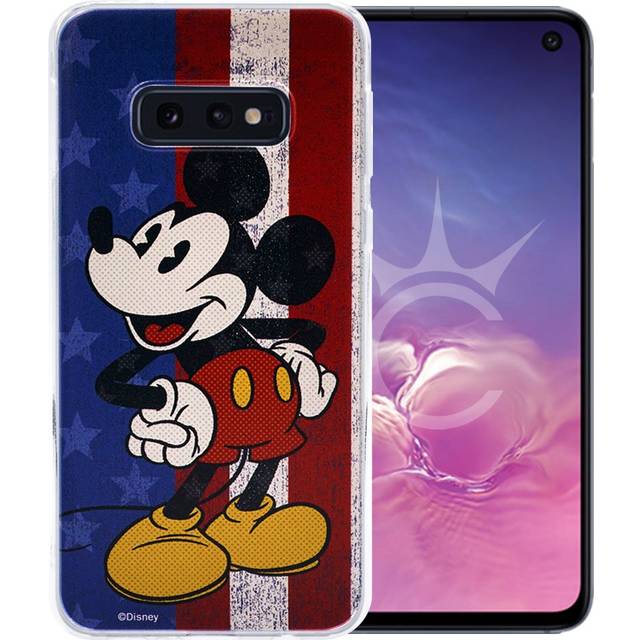 Musse Pigg #1 Disney-omslag till Samsung Galaxy S10e - Röd