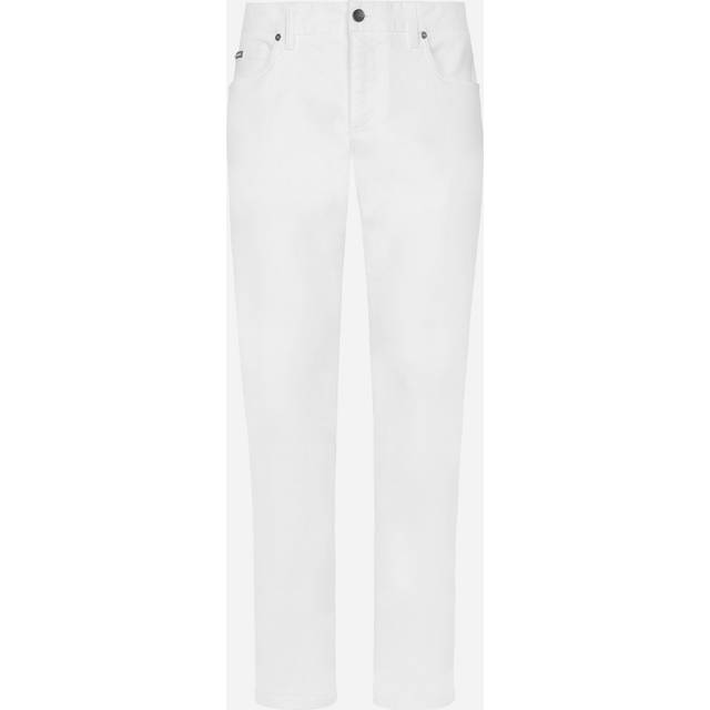 Dolce&Gabbana Embellished skinny jeans - white (UK 36)