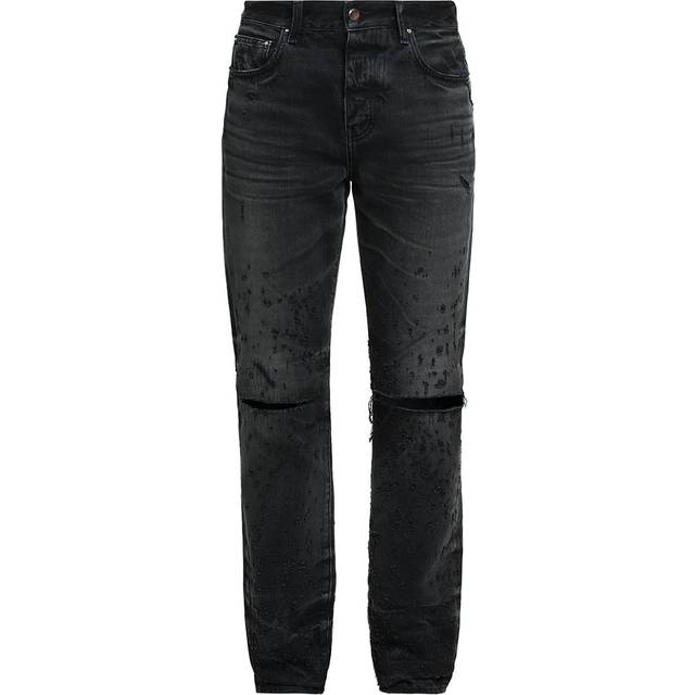 AMIRI Black Shotgun Jeans - Faded Black - WAIST US 33