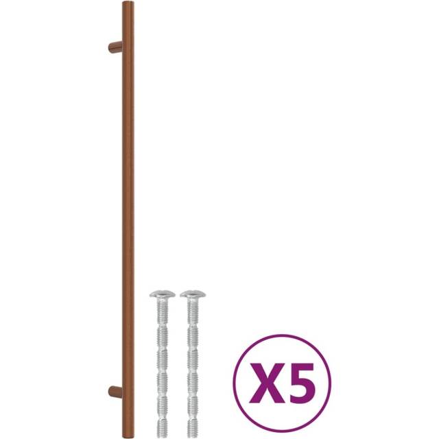 vidaXL Cabinet Handles 5 pcs Bronze 320 mm Stainless Steel - Brown