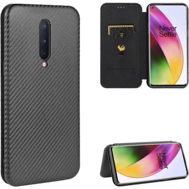 OnePlus 8 Flipfodral Kortfack CarbonDreams