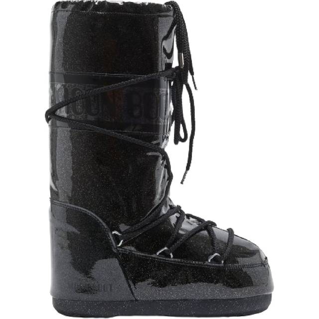 Moon Boot - Icon Glitter snow boots - women - PVC - 39/41 - Black