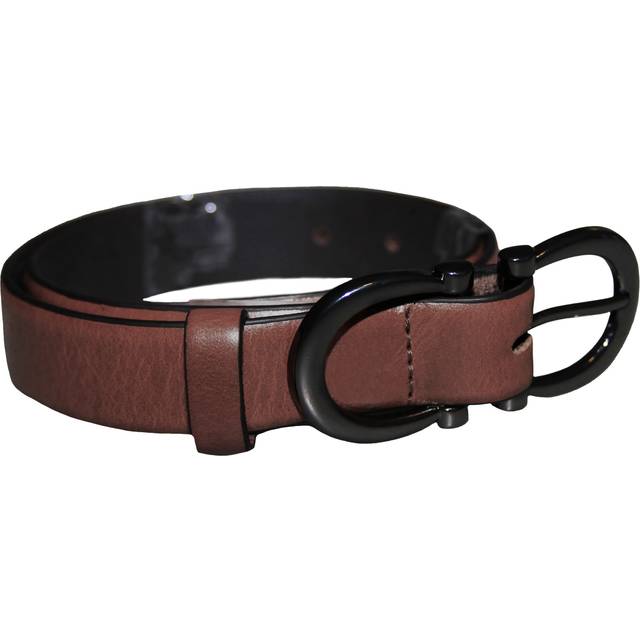 (12, Brown) Eastern Counties Leather Womens/Ladies Feature Buckle Belt