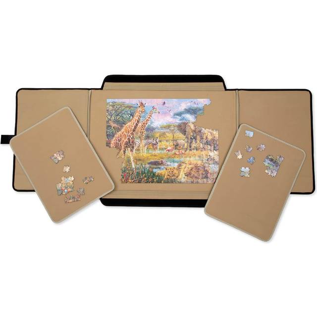 "Bits and Pieces - 1000 Piece Size Porta-Puzzle Jigsaw Caddy - Puzzle Accessories - Puzzle Table - 22"""""""" X 31"""""""""