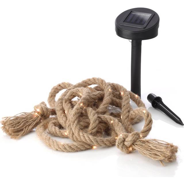 Mathew LED Garden Rope Light - Brown (4.5cm L)