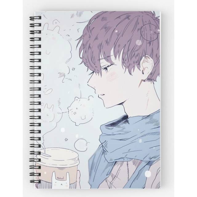 Spiral Notebook warming up. A5 120 Pages