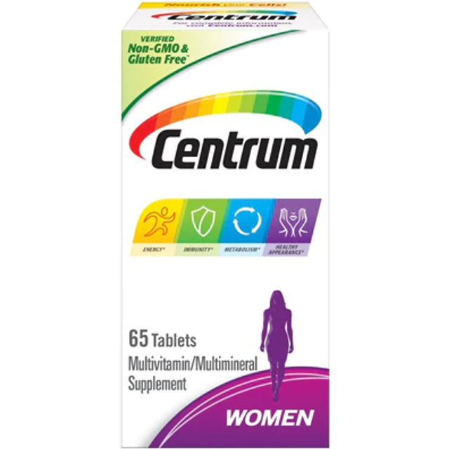 Centrum, women's multivitamin, 65 tablets