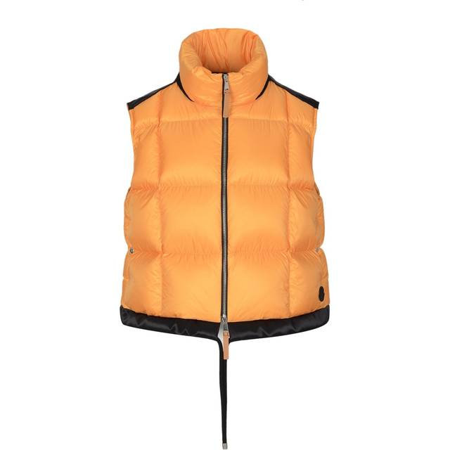 MONCLER GENIUS WOMENS KART VEST colour: YELLOW