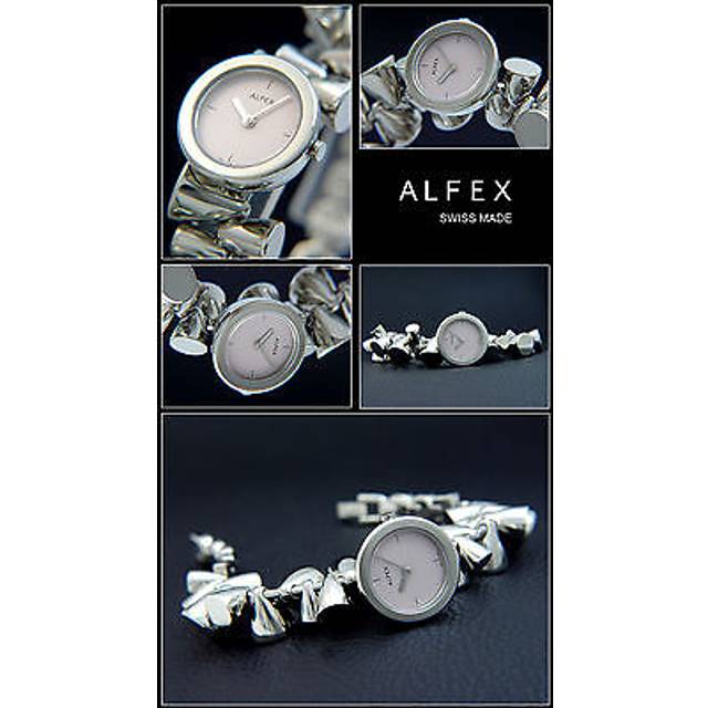 Alfex cute designer women's watch swiss made high gloss polished luxury 5528-102