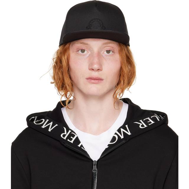 Moncler Baseball Cap Studded - Black