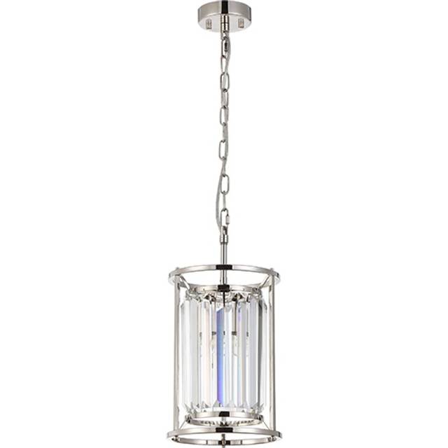 Wichita 200 Crystal Ceiling Pendant Light - Polished Nickel