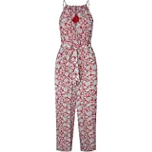 Pepe Jeans for woman. PL230453 Pitty red jumpsuit (XL), Casual, Viscose, Sleeveless / Straps, Sustainable