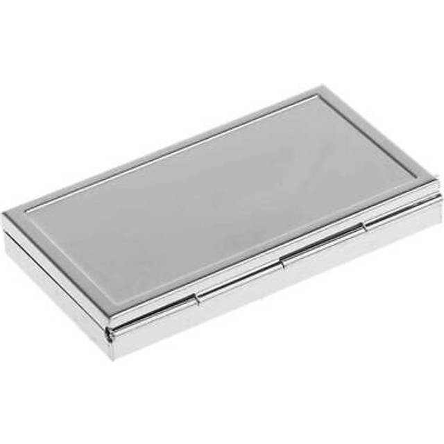 Mini Travel Metal Pill Box Medicine Organizer Container Tray Case Storage 3 Slot